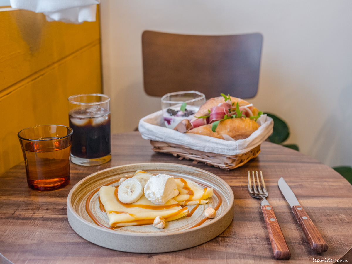 古亭Buloo Cafe咖啡店冰滴咖啡法式薄餅三明治